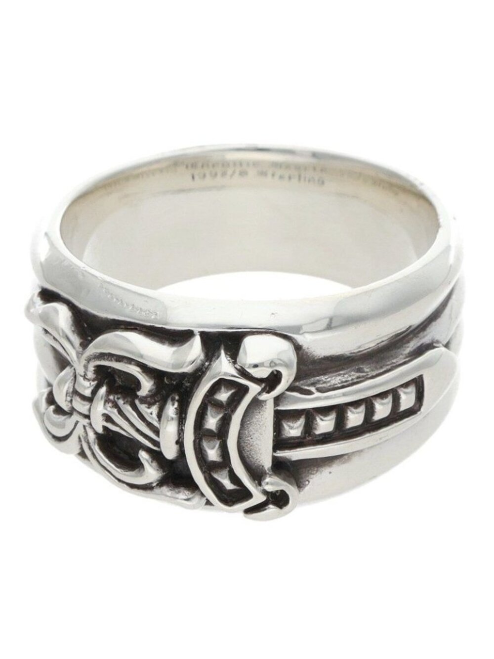 Chrome Hearts Dagger Silver Ring